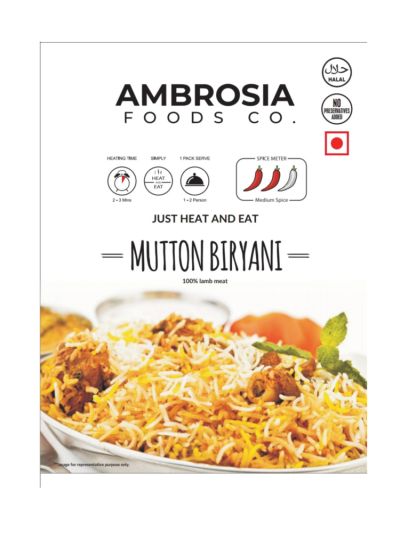 Ready to Eat Food - Mutton Briyani (300 gms)