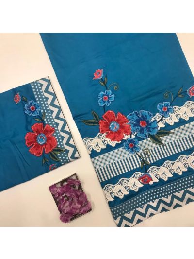 Cobalt Blue ft. Flowers & white lace Rida