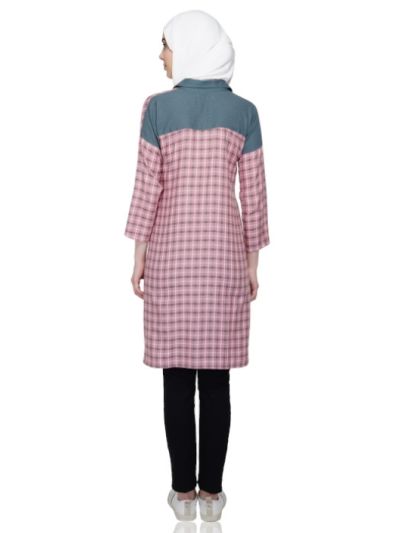 Asymmetric Shirt Dress 