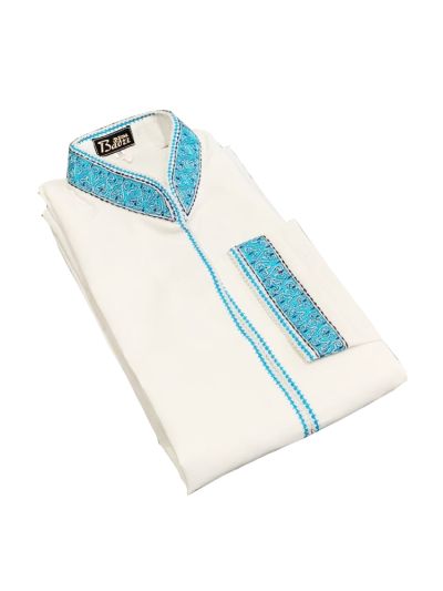 Couching Stitch Heavy Embroidery Stitched Kurta Saya Set