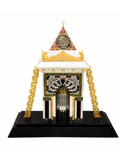 Replica copy of the Sanctuary of Prophet Mohamed in Medina`s Mosque