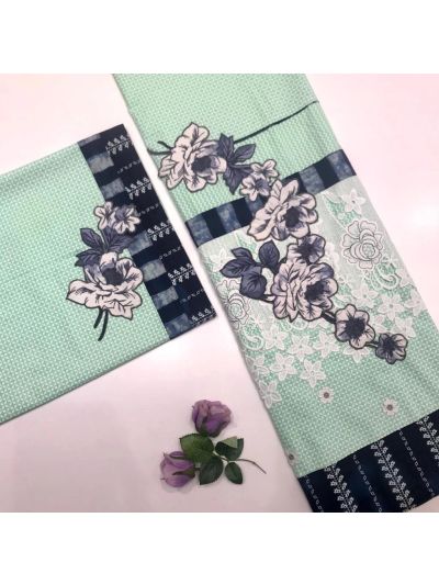 Turquoise Rida ft. Guipure lace