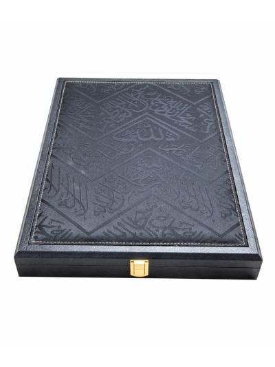 Holy Kaaba`s door with a curtain shield shaped