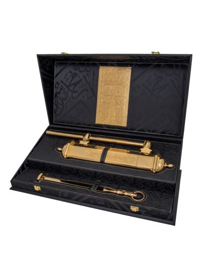 Replica copy of The Holy Kaaba lock and Key in King Khaled`s era 
