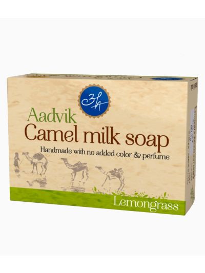 Camel Milk Soap with Lemongrass essential oil 