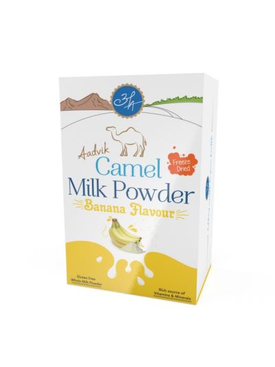 Camel Milk Powder - Banana Flavor (Freeze Dried) 150g