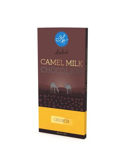 Camel Milk Chocolate with  Crunch - Pack of 3