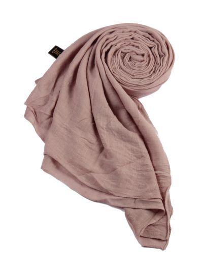 Mauve Plain Soft Cotton Hijab