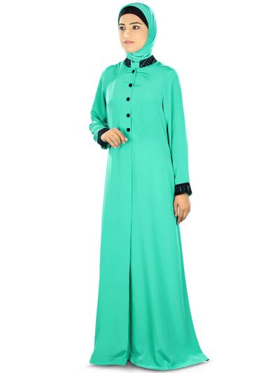 Aatikah Front Open Abaya