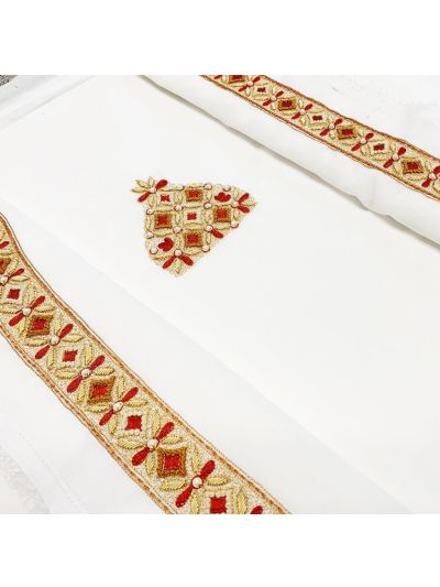 Premium Zardozi Work Kurta Saya Material