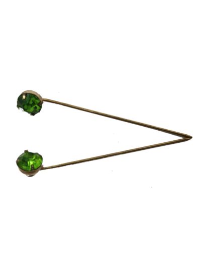 Green Color Hijab Pin Set