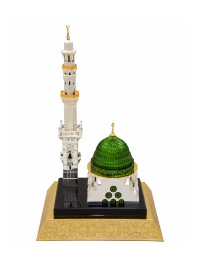 Replica copy of Dome and Minaret in Medina