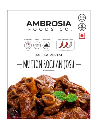 Ready to Eat Food - Mutton Rogan Josh (300 gms)