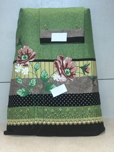 Chantni Green Rida With Cotton Fabric Smart Panelling