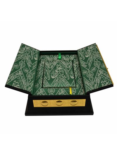 Holy Quran Box with Holly Kaaba door Replica copy frontage door