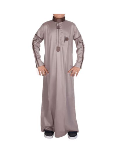 Omani Poly Cotton Kids Thobe
