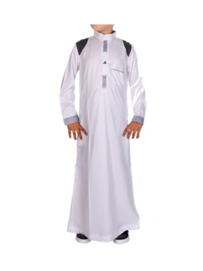 Omani Poly Cotton Kids Thobe
