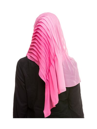 Shaded Pleated Hijab