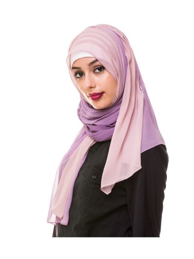 Shaded Pleated Hijab