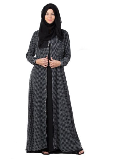 Front Open Full Shrug Abaya
