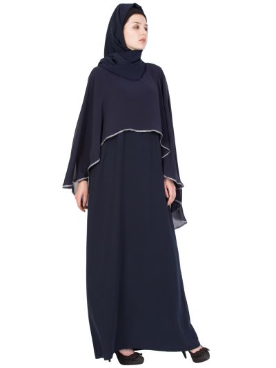 Abaya With Georgette Cape