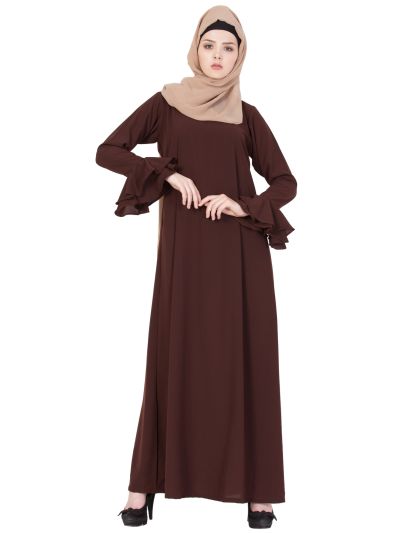 Zaiba Bell Sleeves Abaya