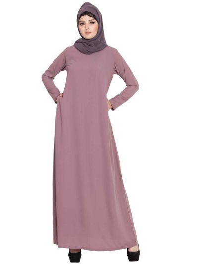Aroob A Line Inner Abaya With Side Pockets
