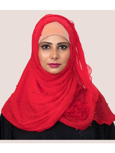 Ravishing Red Hijab