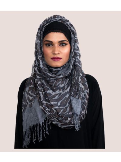 Leopard Print Hijab