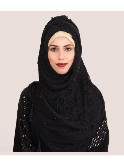 Beautiful Black Hijab