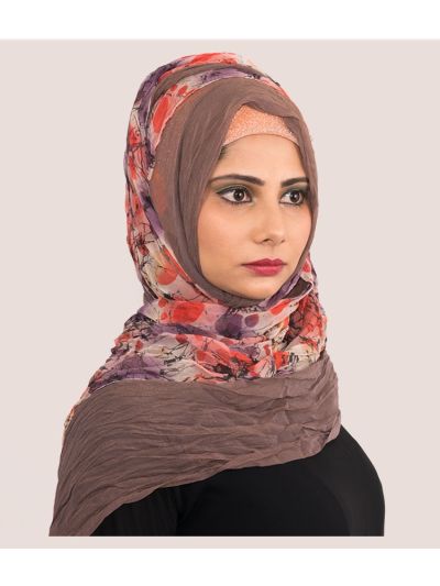 Light Purple Modern Designer Hijab