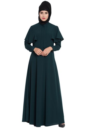 Latest Abaya Model with Multiple Detailings