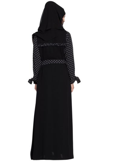 Polka Dot Abaya Dress