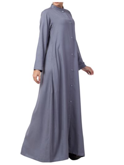 Simple Abaya Dress In Cotton