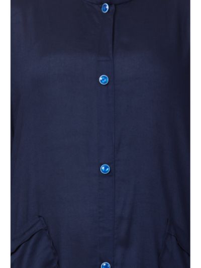 Simple Abaya Dress In Cotton