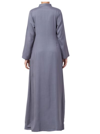 Simple Abaya Dress In Cotton