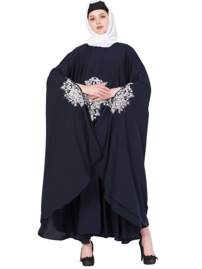 Navy Blue Irani Kaftan