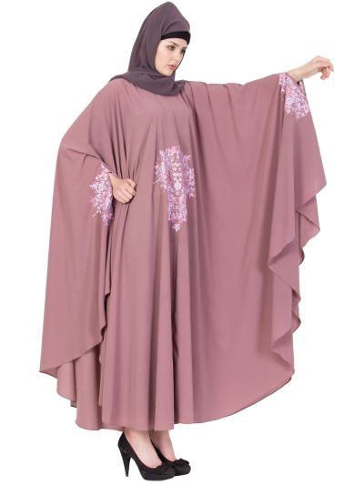 Puce Pink Irani Kaftan