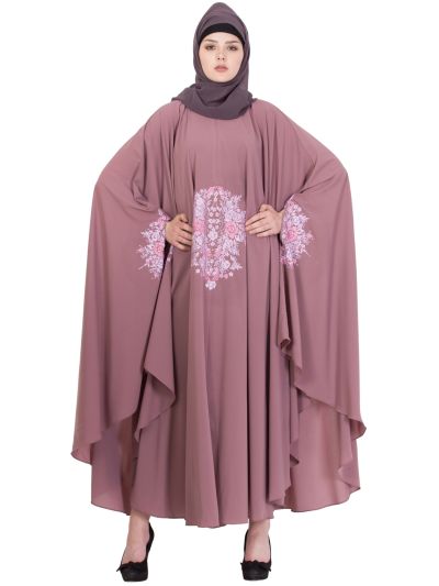 Puce Pink Irani Kaftan
