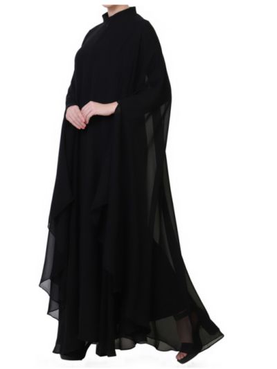 Three Pcs-Abaya Set
