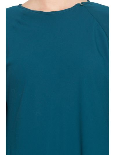 Umbrella Cut Abaya with Lace work on Sleeves
