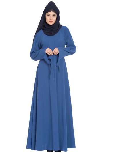 Umbrella Cut Abaya with Designer Sleeves