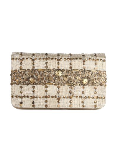 Avery Silver Hand Crafted Bag