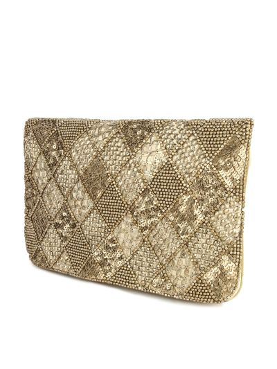 Sofia Cream Party Handbag