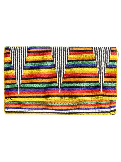 Lily Rainbow Multi Colour Beaded Handbag