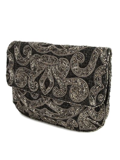 Grace Pewter Wedding HandBag