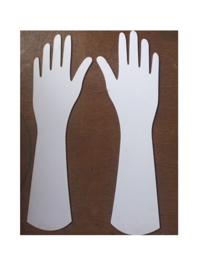 Shifa Mehendi Practice Acrylic Hands for Beginners