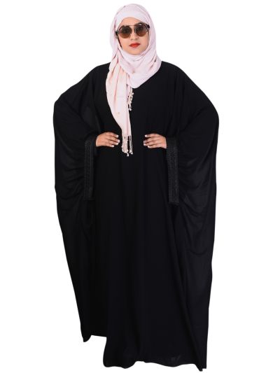 Black Kaftan Nida Abaya