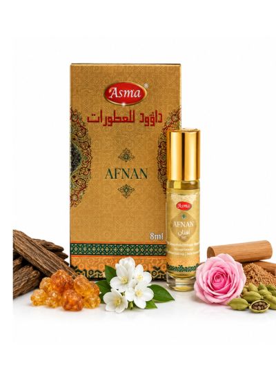 Asma Afnaan  Attar | Rose & Jasmine, Sweet Oud, Fresh | 8 ml