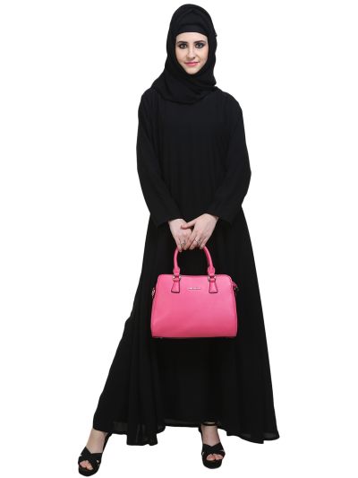Black A-Shaped Abaya